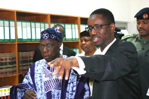 Nuhu ribadu and obasanjo